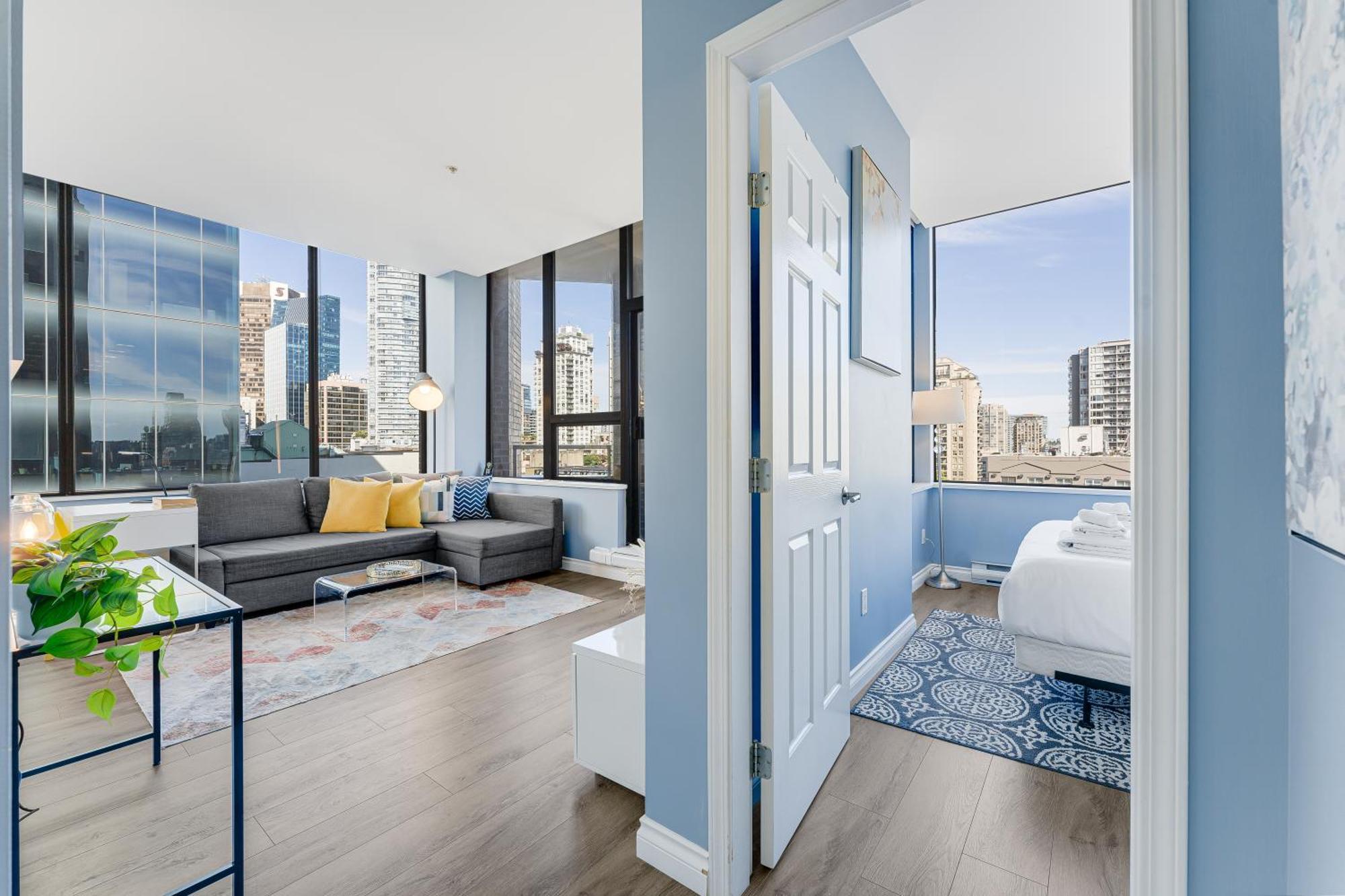 Best Location Downtown Chic Suites Vancouver Exterior foto